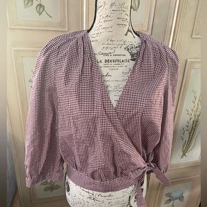 FANTASTIC SUMMER WRAP BLOUSE